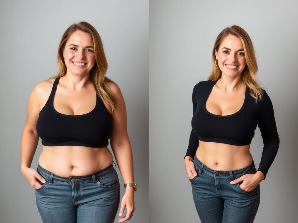 Antes e Depois - Dieta Fermentada