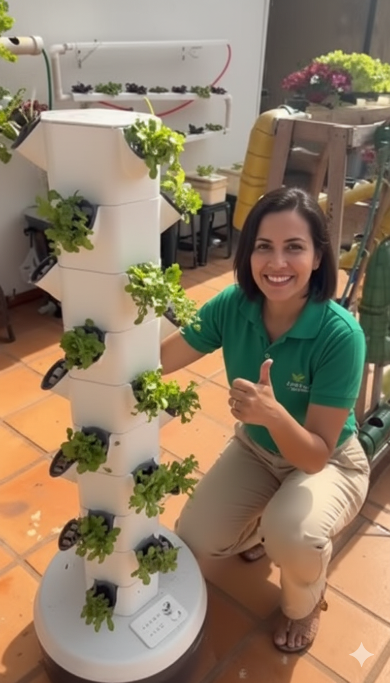 Horta Hidropônica Resultado 1