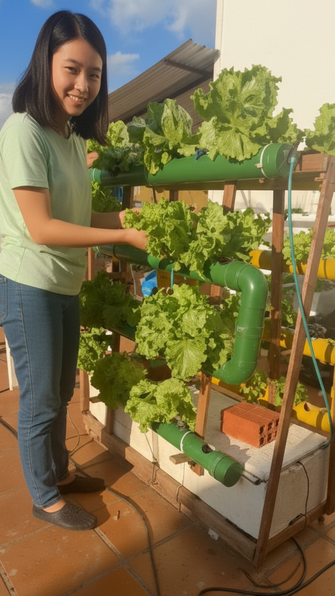 Horta Hidropônica Resultado 5